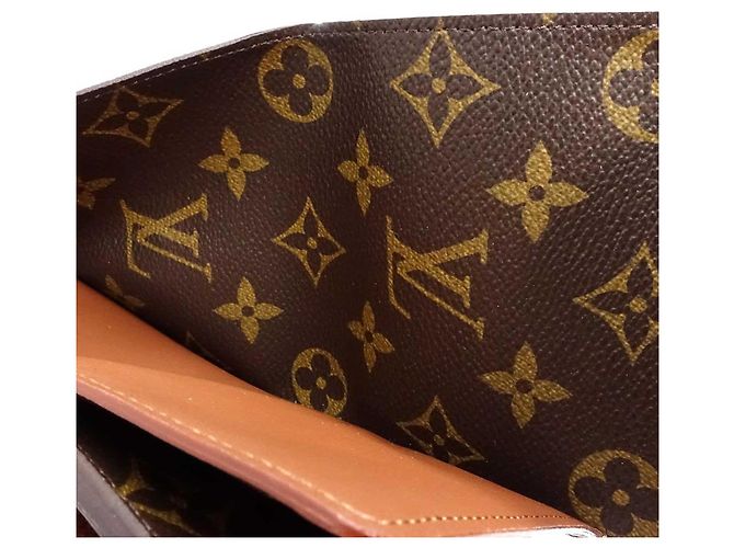 Louis Vuitton Brown Monogram Helene Marrone - vista 7