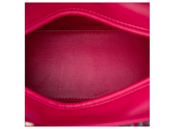 Dior Pink Medium Tweed Macrocannage Lady Dior Rosa - vista 4