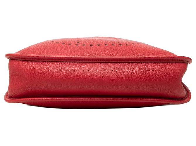 Hermès Red Clemence Evelyne I PM Rosso - vista 3
