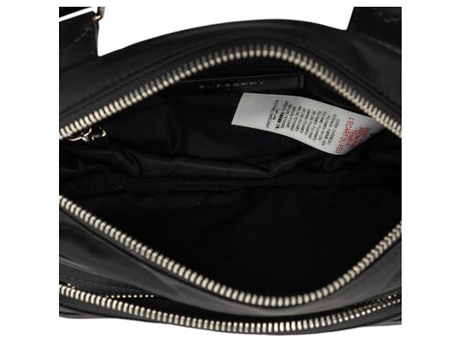 Borsa a cintura logo Cannon Burberry in nylon Econyl nero - vista 4