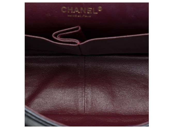 Chanel Black Quilted Aged Calfskin Reissue 2.55 Double Flap 227 Nero - vista 4