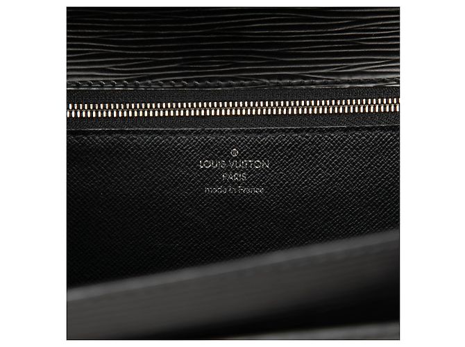 Louis Vuitton Black Epi Monceau 28 Nero - vista 5