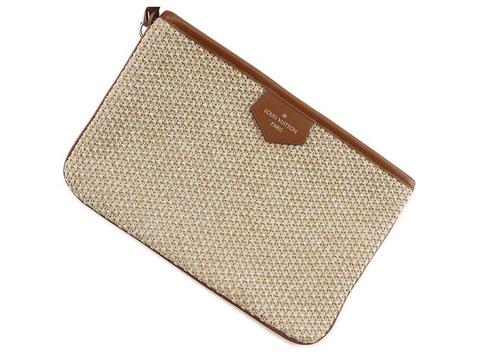 Louis Vuitton Beige Raffia Saint Jacques - Ansicht 14