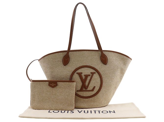 Louis Vuitton Beige Raffia Saint Jacques - Ansicht 15