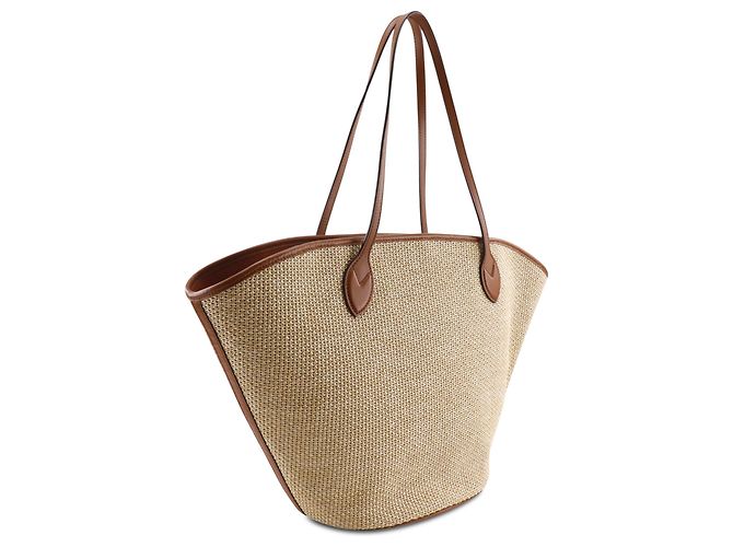 Louis Vuitton Beige Raffia Saint Jacques - Ansicht 2