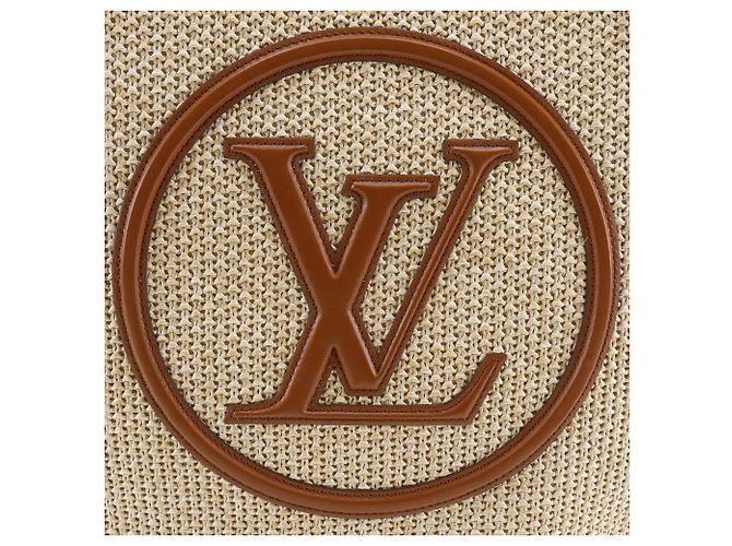 Louis Vuitton Beige Raffia Saint Jacques - Ansicht 7