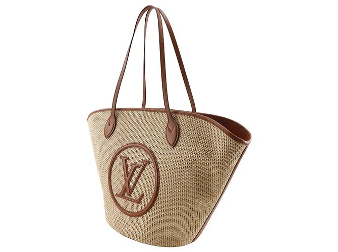Louis Vuitton Beige Raffia Saint Jacques - Ansicht 9