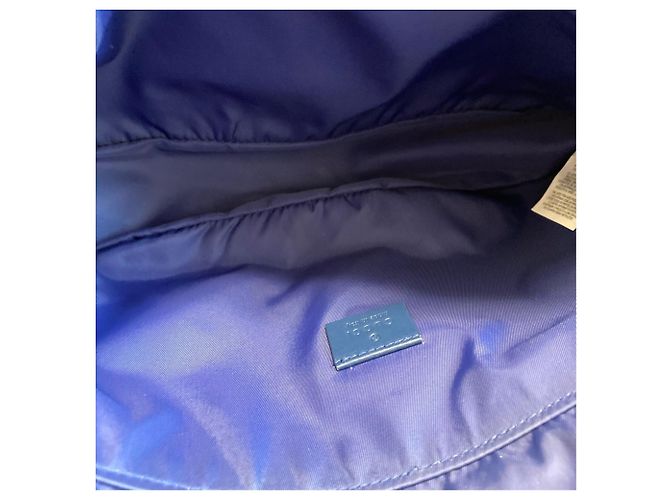 Borsa a tracolla geometrica Double G per bambini Gucci Blu navy - vista 10