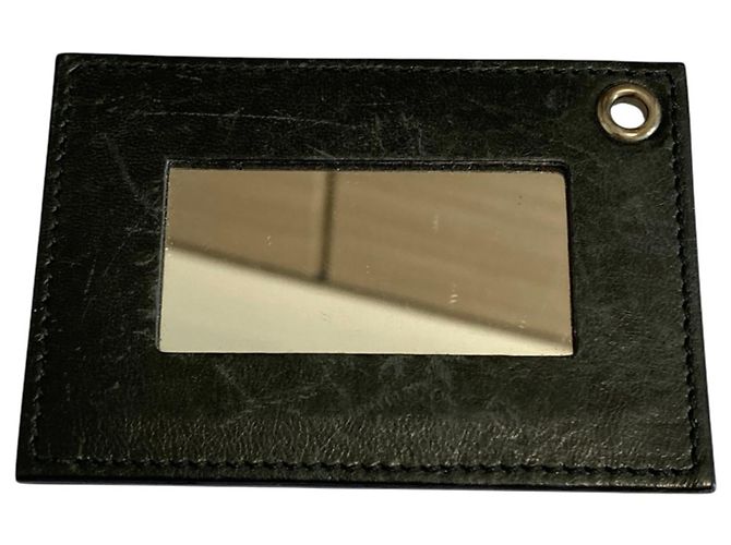 Borsa a tracolla in pelle Balenciaga Giant Hip Cachi - vista 12