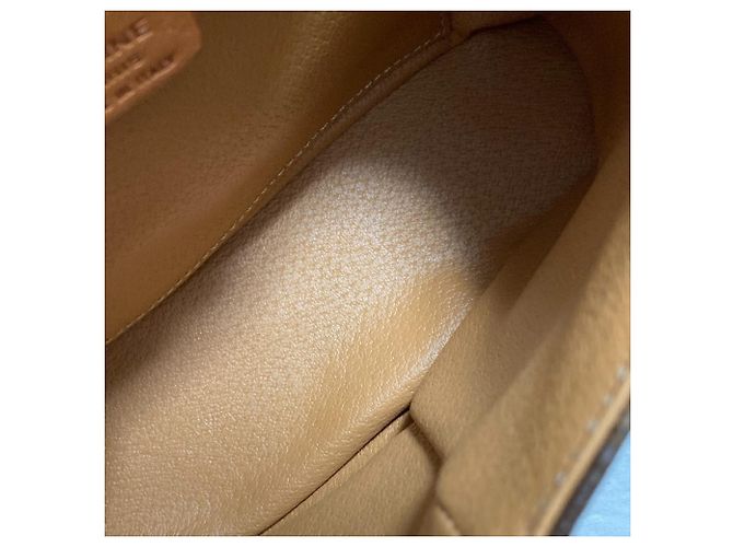Céline Celine Leather Macadam Vanity Bag Braun - Ansicht 10