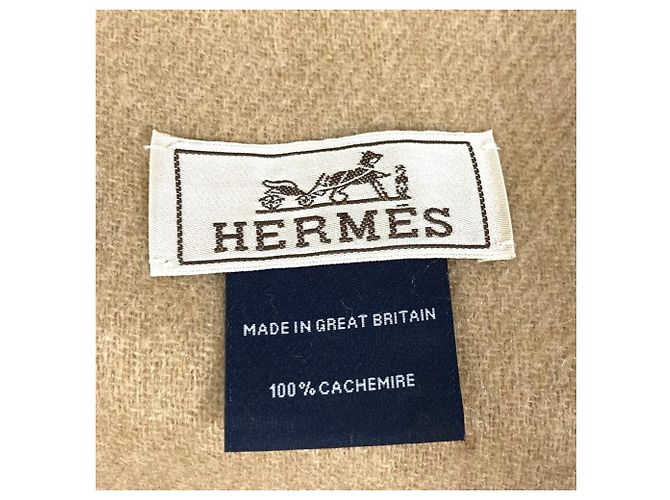 Hermès Hermes Kaschmir-Stola Braun - Ansicht 4