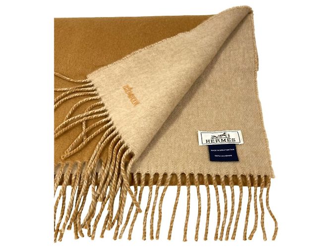 Hermès Hermes Kaschmir-Stola Braun - Ansicht 7