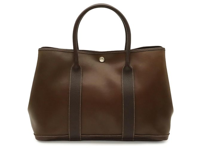 Hermès Borsa Tote HERMES Garden PM Cachi - vista 2