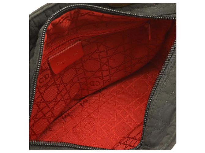 Borsa Christian Dior Lady Cannage Medium Nero - vista 7