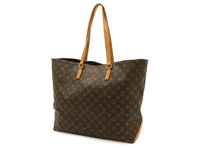 Borsa Cabas Alto Monogram Louis Vuitton Marrone - vista 3