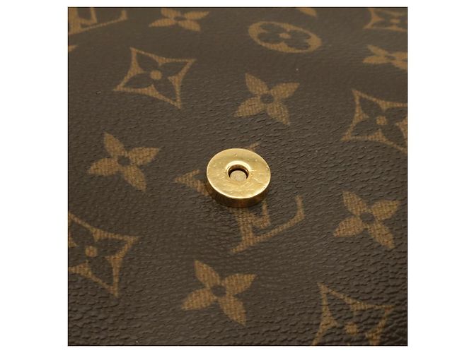 Borsa a tracolla Louis Vuitton Monogram Musette Tango Marrone - vista 10