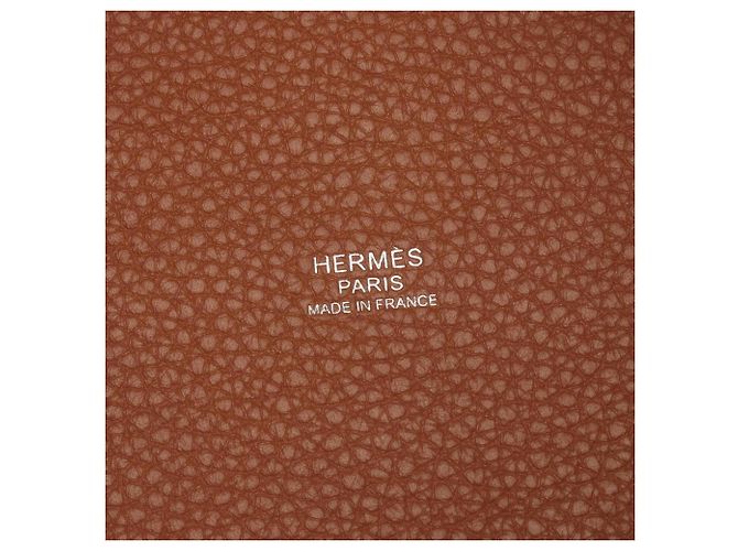 Hermès Borsa Hermes Picotin Lock Eclat PM Marrone Bianco - vista 4