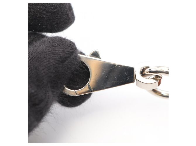 Hermès Hermes Bandoulière Tressage de Cuir Shoulder Strap Marron - vue 6