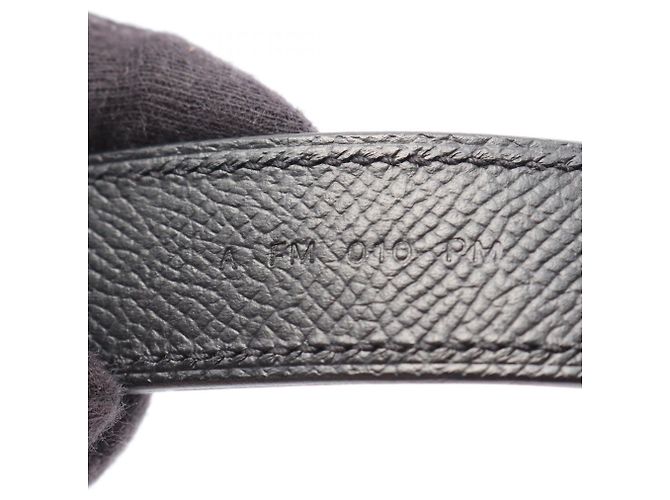 Hermès Bandoulière en cuir Epsom Hermes Noir - vue 5