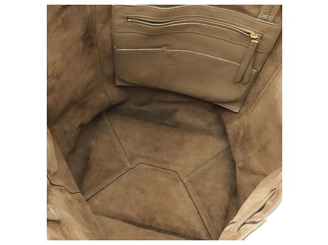 Céline Borsa Cabas Phantom Medium Belt Celine Grigio - vista 6