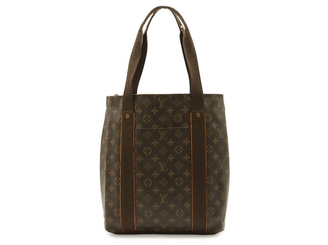 Borsa Tote Cabas Bobour Monogram Louis Vuitton Marrone - vista 2
