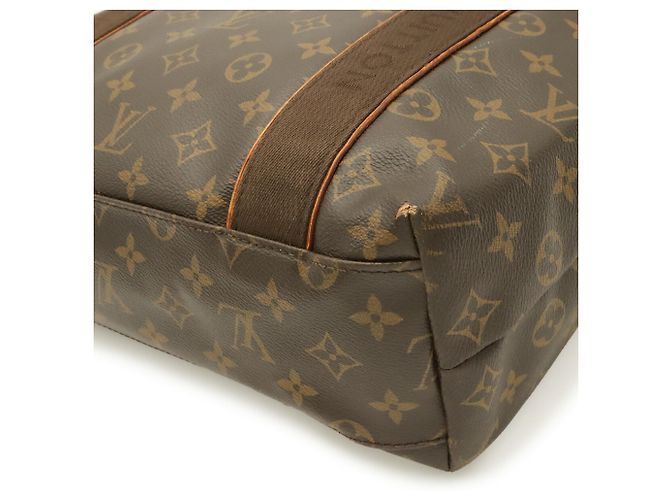Borsa Tote Cabas Bobour Monogram Louis Vuitton Marrone - vista 4