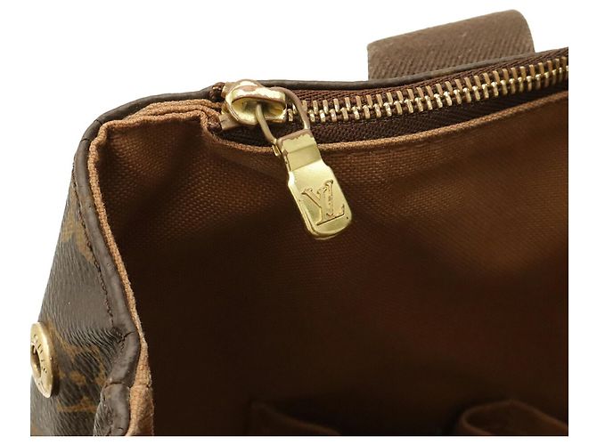 Borsa Tote Cabas Bobour Monogram Louis Vuitton Marrone - vista 6