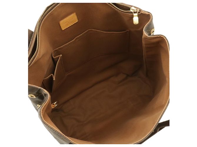 Borsa Tote Cabas Bobour Monogram Louis Vuitton Marrone - vista 7