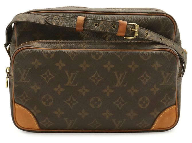 Borsa a tracolla Nile Monogram Louis Vuitton Marrone - vista 2