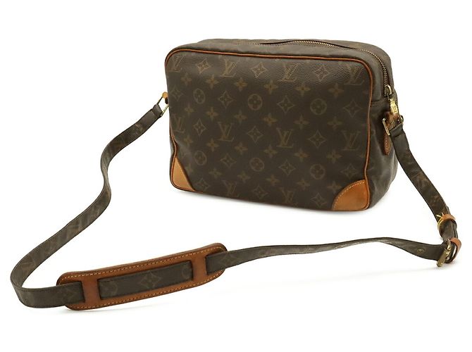 Borsa a tracolla Nile Monogram Louis Vuitton Marrone - vista 3