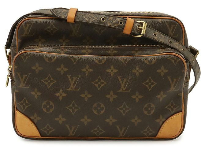 Borsa a tracolla Nile Monogram Louis Vuitton Marrone - vista 2