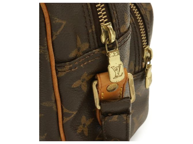 Borsa a tracolla Nile Monogram Louis Vuitton Marrone - vista 7