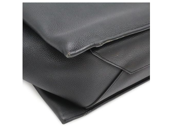 Céline Borsa Tote Medium Trifold Celine in pelle nera Nero - vista 4