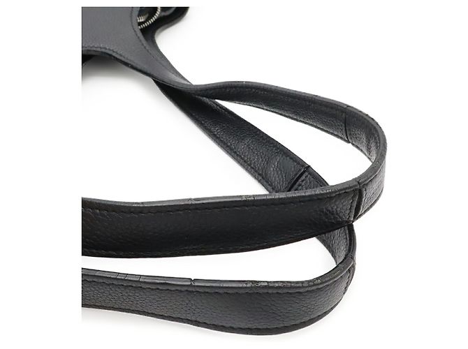 Céline Borsa Tote Medium Trifold Celine in pelle nera Nero - vista 5