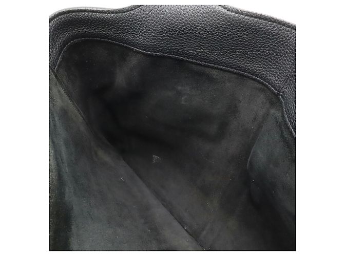 Céline Borsa Tote Medium Trifold Celine in pelle nera Nero - vista 8
