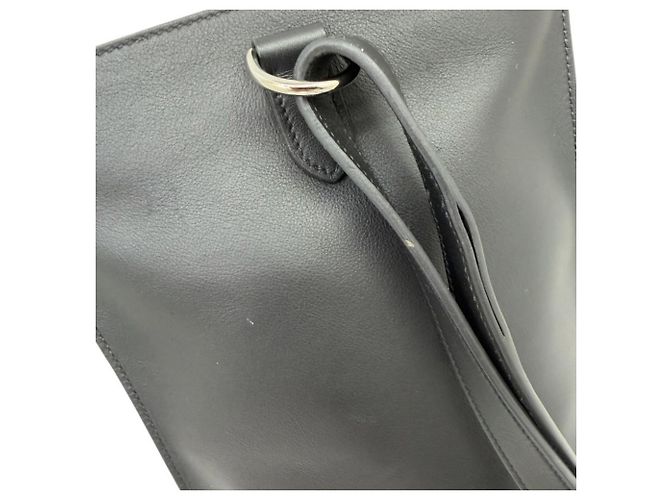 Hermès Borsa Sling Hermes Possam Plus Swift Black Nero - vista 8