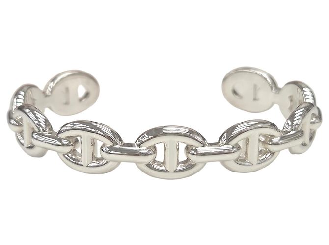 Hermès HERMES Chaine d'Ancre Enchainée Silver Bracelet Silber - Ansicht 2