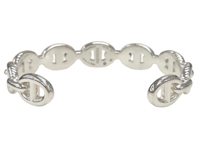 Hermès HERMES Chaine d'Ancre Enchainée Silver Bracelet Silber - Ansicht 3