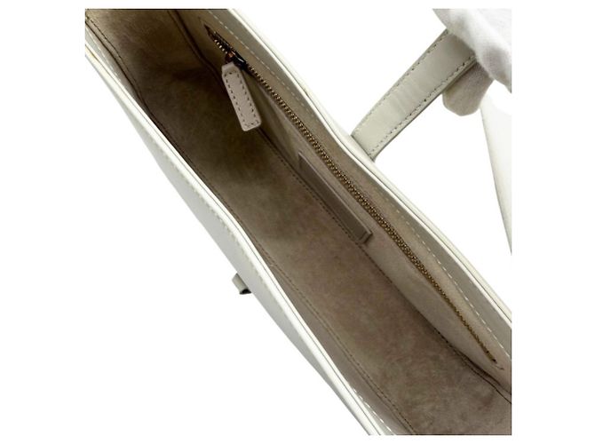 Borsa Yves Saint Laurent Avorio Crudo - vista 13