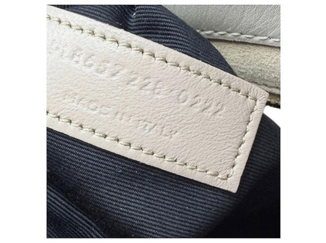 Borsa Yves Saint Laurent Avorio Crudo - vista 14