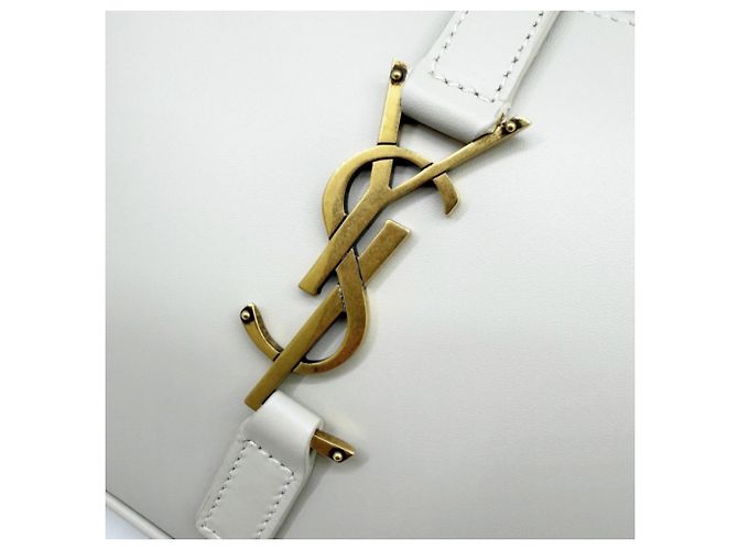 Borsa Yves Saint Laurent Avorio Crudo - vista 9