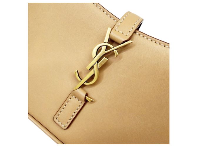 YVES SAINT LAURENT Borsa Mini Le Sancassette Beige - vista 10