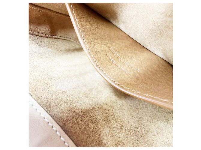 YVES SAINT LAURENT Borsa Mini Le Sancassette Beige - vista 14