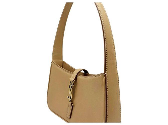 YVES SAINT LAURENT Borsa Mini Le Sancassette Beige - vista 3