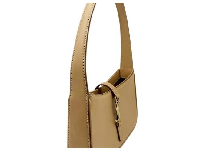 YVES SAINT LAURENT Borsa Mini Le Sancassette Beige - vista 4