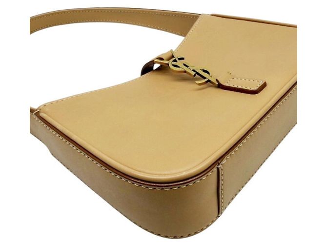 YVES SAINT LAURENT Borsa Mini Le Sancassette Beige - vista 6