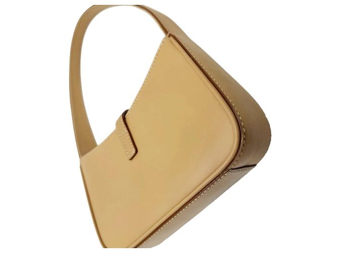 YVES SAINT LAURENT Borsa Mini Le Sancassette Beige - vista 8