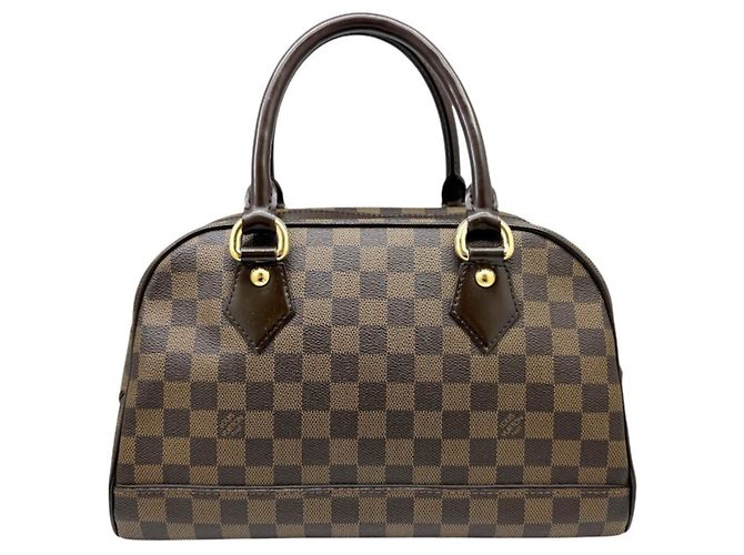 Borsa Louis Vuitton Damier Duomo Marrone - vista 2
