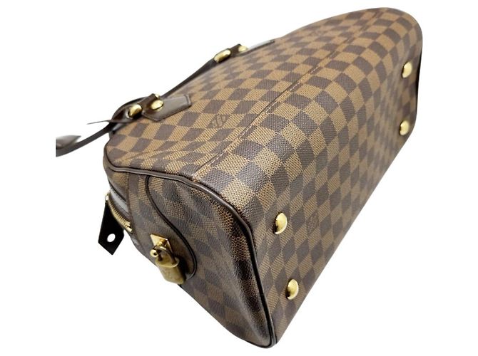 Borsa Louis Vuitton Damier Duomo Marrone - vista 7