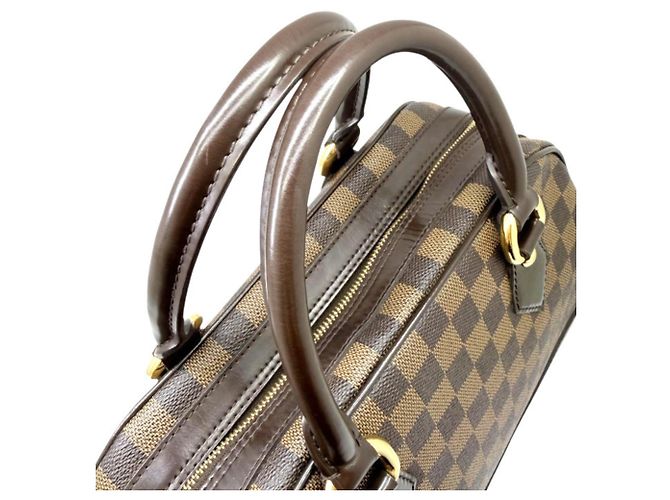 Borsa Louis Vuitton Damier Duomo Marrone - vista 9